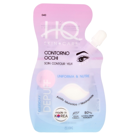 HQ Skin Care Contorno Occhi Everyday Depuff Acido Ialuronico / Niacinamide 15 ml